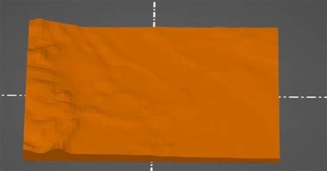 terrain2stl|Topo Tutorial: Pentagon Area (Terrain2STL).